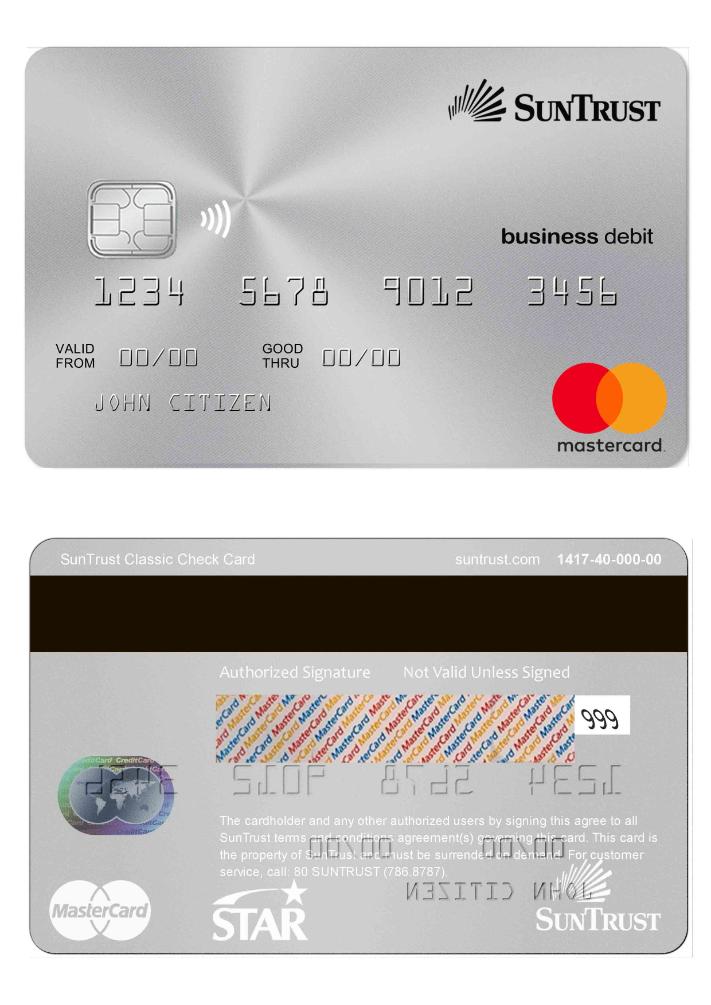 USA SunTrust MasterCard